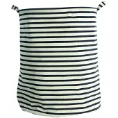House Doctor - Stripes Wäschesack - H50 cm - Schwarz/Weiß