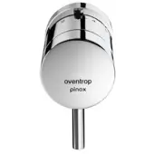 Oventrop Einhebel-Thermostat 1012175 mit Klemmverbindung, ohne Nullstellung, verchromt