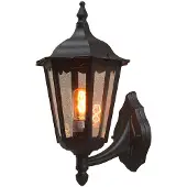 Konstsmide Firenze Up schwarz lackiertes Aluminium, klares Glas 7213-750