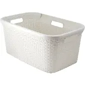 Curver Style 144876, 45 l, Rechteckig, Rattan, Weiß, CE, 592 mm
