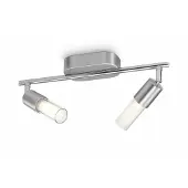 Philips Ledino Spot 564521716, Strahler Oberflächenbeleuchtung, 2 Glühbirne(n), LED, 2700 K, 220-240 V, Chrom