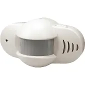 Smartwares SC37 Bewegungssensor mit Alarm- und Läutfunktion, Wand, Drinnen, Draußen, Weiß, 100°, Kabellos, 90 dB