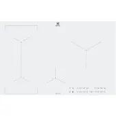 Electrolux Eiv83443bw Induktionskochfeld 80 Cm 4 Brennern