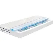 Badenia irisette IRISETTE Classic TTFK Härtegrad 2, Tonnentaschenfederkern-Matratze mit Gel-active-Auflage