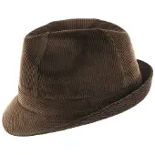 Lipodo Cordhut in braun in braun | Gr.: 61