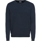 Jack & Jones Rundhalspullover "JJEBASIC KNIT CREW NECK NOOS" Baumwolle, regular fit
