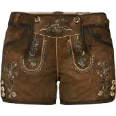 Stockerpoint Lederhose "Rosy" in stein geäscht | Gr.: 34