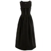 Stockerpoint Langes Dirndl "Zenta 3" in schwarz | Gr.: 54