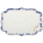 Pip studio Servierplatte Royal White 40 x 28,5 cm