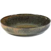 Serax Tiefer Teller Surface Tableware by Sergio Herman Indi Grey M 19 x 19 x 4 cm