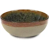 Serax Schüssel Surface Tableware By Sergio Herman Indi Grey M 11 cm