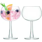 LSA International Gin Tonic Glas L.S.A Gin Transparent 420 ml (2-er Set)