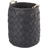 Aquanova Wäschekorb Amy Dark Grey 96 L