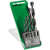 HiKOKI Zubehör 781981 Holzspiralbohrer-Set 5 Stück