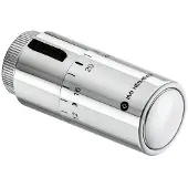 Hydronic Engineering HEIMEIER Thermostat-Kopf Halo verchromt, Einstellskala 6-28