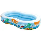 Intex Planschbecken 262 x 160 x 46 cm Paradise Pool Swim Center Paradise Lagoon