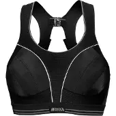 Shock Absorber Stoßdämpfer Womens Black Sports BH