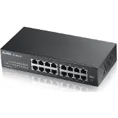 Zyxel GS1100-16, Unmanaged, Gigabit Ethernet (10/100/1000)