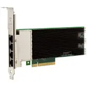 Intel X710T4, Eingebaut, Verkabelt, PCI Express, Ethernet, 10000 Mbit/s, Schwarz, Grün