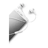 Cellularline VOICE IN-EAR, Kabelgebunden, Anrufe/Musik, 36 g, Kopfhörer, Weiß