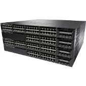 Cisco Catalyst WS-C3650-48PS-E, Managed, L3, Gigabit Ethernet (10/100/1000), Power over Ethernet (PoE), Rack-Einbau, 1U
