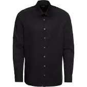 Olymp Level Five Hemd Schwarz Body Fit