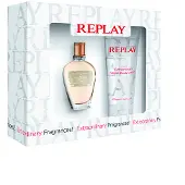 Replay Jeans Original Geschenkset 20ml EDT Spray+100ml Körperlotion