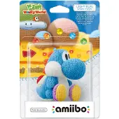 Light Blue Yarn Yoshi, Collectible figure, Yoshi's Woolly World, Blau, Weiß, Gelb