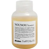 Davines Nounou Shampoo, 75 ml, Shampoo, Frauen, Sprödes Haar, Feuchtigkeitsspendend, Ernährung, Schutz, Glanz, Weichmachend, Flasche