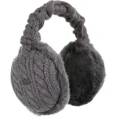 Barts Monique Earmuffs dark heather (19)