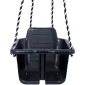 Plasto Babyschaukel, Schwarz