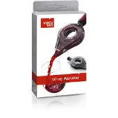 VacuVin Weinbelüfter Grau, Aufsteck-Belüfter, Wein-Ventil, Ausgießer, Kunststoff, Grau, 1854660