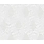AS-Creation Vliestapete "Meistervlies" 3D-Optik geometrisch grafisch strukturiert Geometrische Tapete Überstreichbar matt strukturiert Tapeten Flur Büro