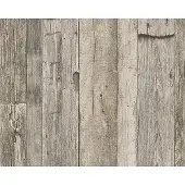 AS-Creation Tapete Holzoptik Beige Schwarz und Creme-Beige 53 cm x 10,05 m AS-959312