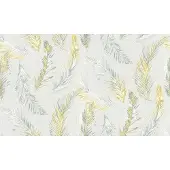 Living Walls Vliestapete "Four Seasons" Motiv Strukturmuster gemustert leicht strukturiert Boho Tapete Federn Tapeten Wohnzimmer Schlafzimmer Küche modern Design