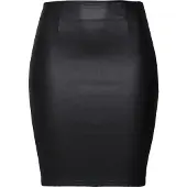 Pieces Bleistiftrock 17092820 Schwarz Slim Fit