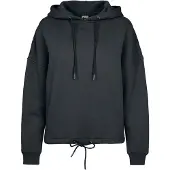 Urban Classics Rundhalspullover "Damen Ladies Kimono Hoody" 1 Stk.