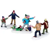 Lemax Weihnachtsfigur Family football set of 3 (mix)