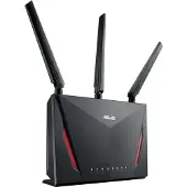 Asus RT-AC2900, Wi-Fi 5 (802.11ac), Dual-Band (2,4 GHz/5 GHz), Ethernet/LAN, Schwarz, Tabletop-Router