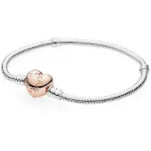 Pandora Armband mit Herz-Verschluss