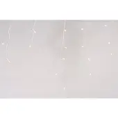 Lumineo LED Lichtervorhang Icicle Lights 119 Lichter 5 m weiß