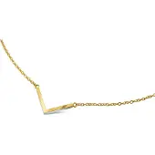 Boccia Damen-Kette Titan Boccia Gelbgold