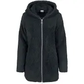 Urban Classics Ladies - SHERPA Long Winterjacke schwarz - XL