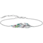 Thomas Sabo Silberarmband Feder A1749-340-7-L19v