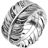 Thomas Sabo - TR2159-643-11-64 - Ring - Herren - 925er Silber - Rebel at Heart - Weite 64