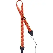 Ortega OUS-ORFL Ukulelengurt Orange Flower