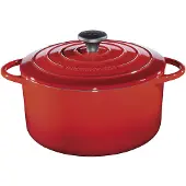 Küchenprofi Provence 26cm round rot, Cast Iron, 5,3 Liter