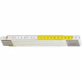 Hultafors Gliedermassstab, Buchenholz, 2 m, gelb/weiss