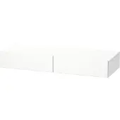Duravit Schubkastenablage DURASTYLE 440x1200x150mm weiss matt/basalt matt