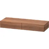 Duravit DuraStyle Schubkastenablage Nussbaum & Basalt 1200x440x182 mm - DS827107943 DS827107943